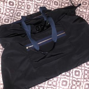 Black Tory Burch Weekender Bag